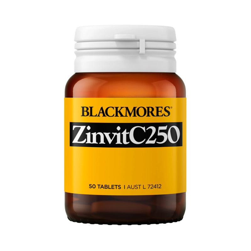 Blackmores ZinvitC250 50 Tablets