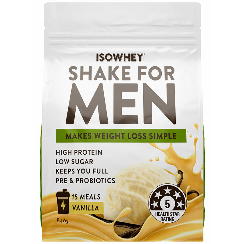 Isowhey Men's Shake Vanilla 840G