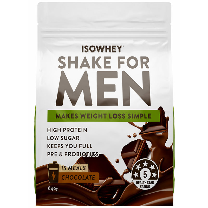 Isowhey Men's Shake Chocolate 840G
