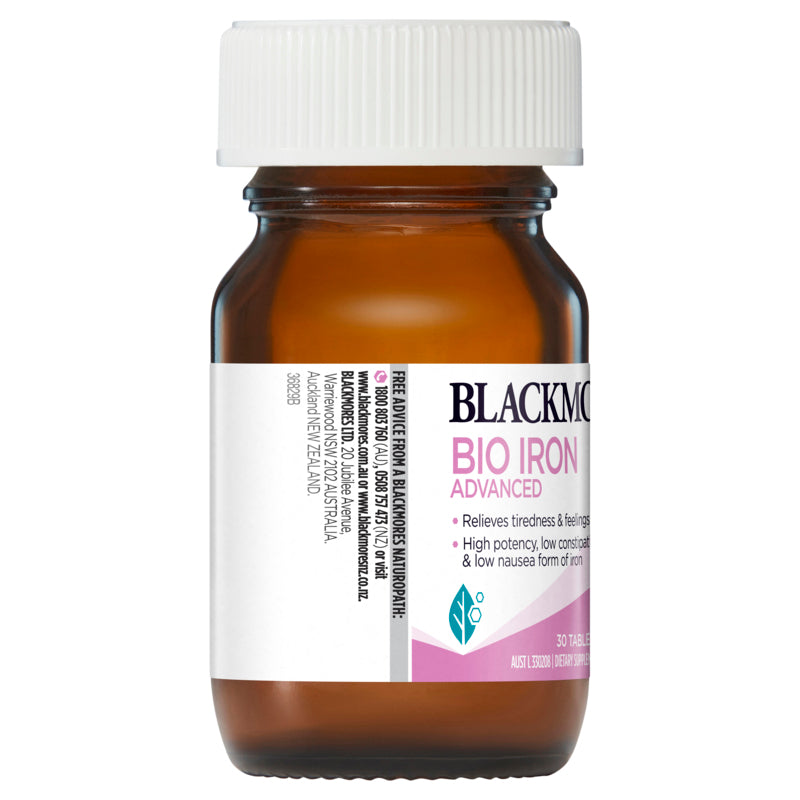 Blackmores Bio Iron Advanced 30 Tablets