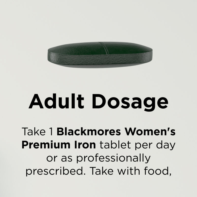 Blackmores Women's Premium Iron 30 Tablets