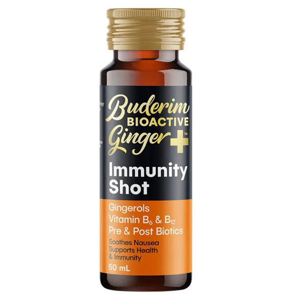 Buderim Bioactive Ginger+ Plus Immunity Shot 50ml