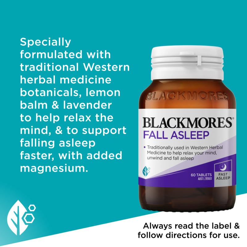 Blackmores Fall Asleep 60 Tablets