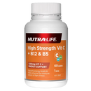 Nutra-life High Strength Vit C 1200 +B12+ B5 120 Tabs