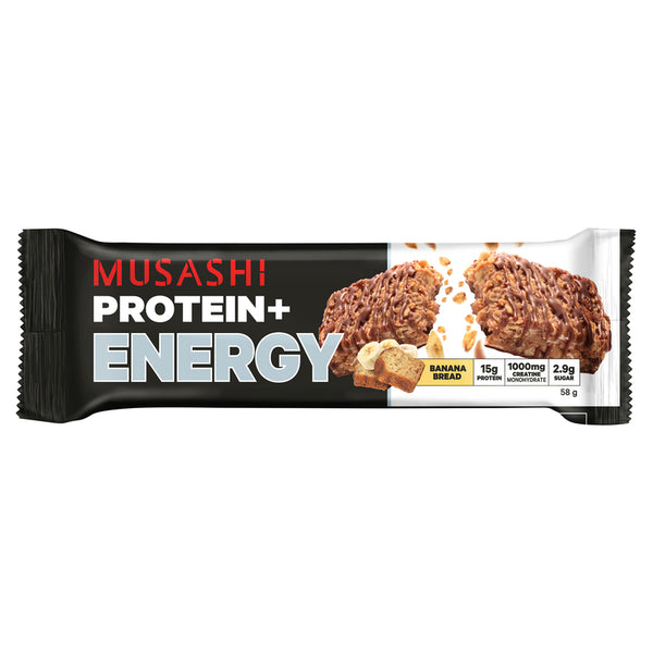 Musashi Protein + energy Bar Banana Bread 58g