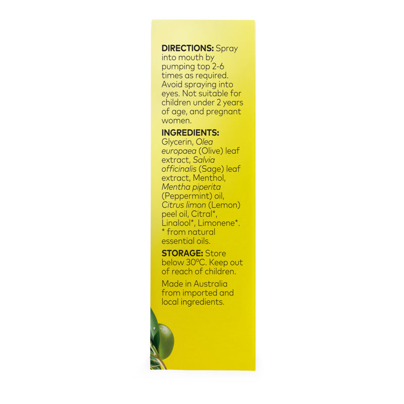 Comvita Olive Leaf Oral Spray 30ml