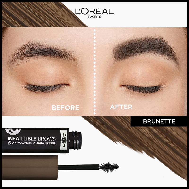 L’Oréal Paris Infaillible Brows 24H Brow Mascara 3.0 Brunette