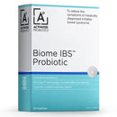 Biome IBS Probiotic packaging by Activated Probiotics on a white background