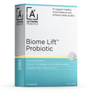 Box of Activated Probiotics Biome Lift Probiotic on a white background