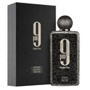 Afnan 9PM Night Out Extrait de Parfum 100ml with its black box on a white background