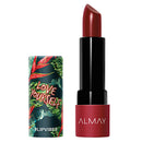 Almay lipstick with colorful case featuring 'Love Yourself' text on a white background