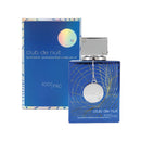 Perfume bottle and packaging of 'club de nuit' by ico nic on a white background