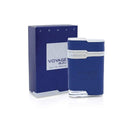 Armaf Voyage Bleu perfume bottle and packaging on a white background