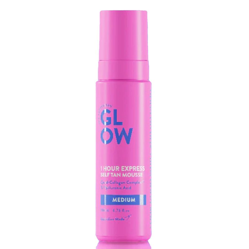 Australian Glow 1hr Express Medium Self Tanning Mousse 200ml