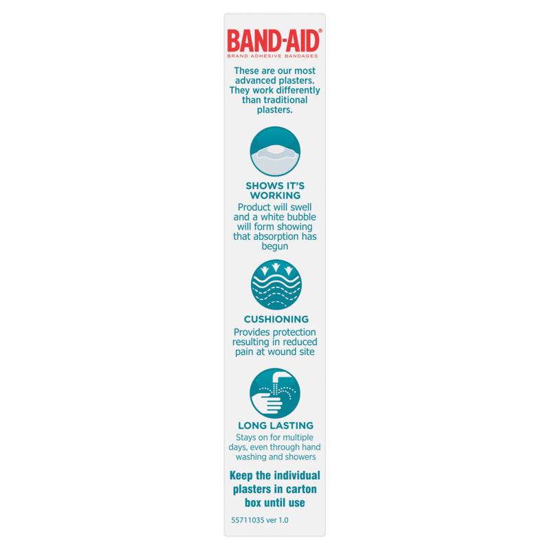 Band-Aid Advanced Healing Hydro Seal 10 Pack