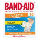 Band-Aid Plasic Strips 50 Pack
