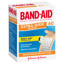 Band-Aid Extra Wide Plastic Strips 40 Pack