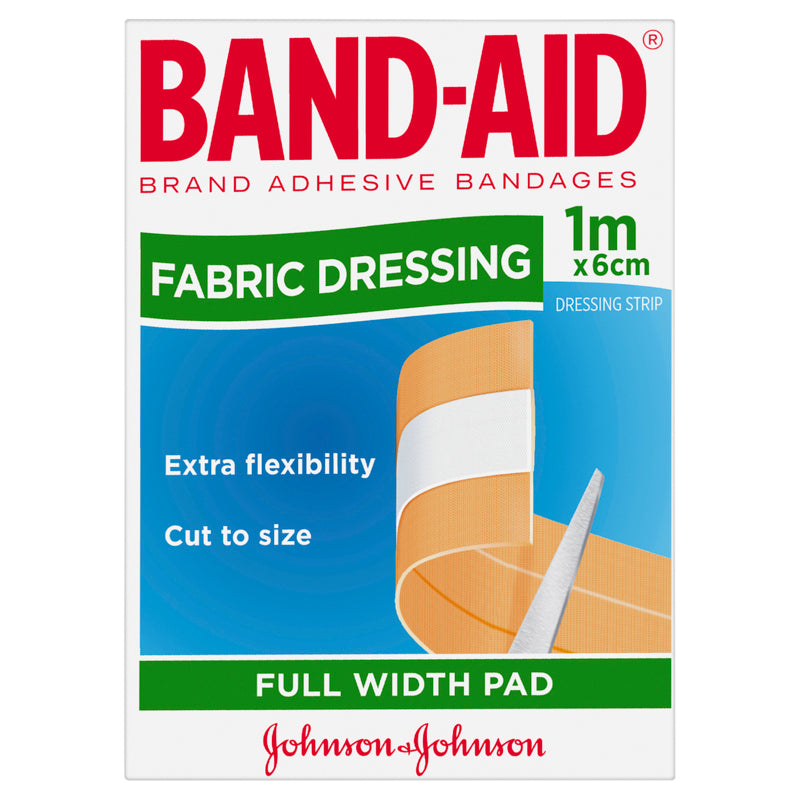 Band-Aid Fabric Dressing Full Width 1m x 6cm