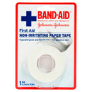 Band-Aid First Aid Non-Irritating Paper Tape 2.5cm x 9.1m