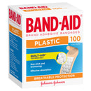 Band-Aid Plastic Strips 100 Pack