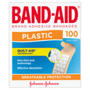 Band-Aid Plastic Strips 100 Pack