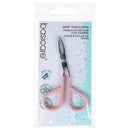 BASICARE Grip Tweezers in pink and silver, packaged in a clear plastic blister pack with a white and light blue backing card.