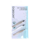 Basicare Stainless Steel Mini Tweezers - 3 Pieces