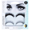 Basicare Styling Eyelashes Day and Night Pack - 2 Pairs with Glue 1923