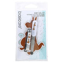 Basicare Baby Nail Kit 2 Piece - Clipper and File with a cartoon kangaroo on the packaging on a white background
