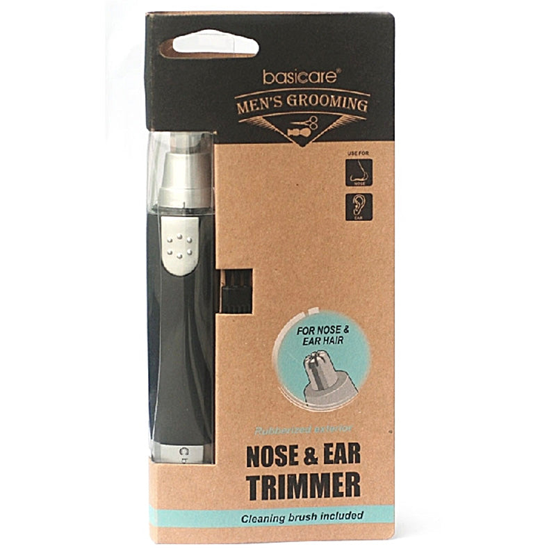 Basicare Men's Grooming Electric Nose & Ear Trimmer