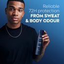 Nivea Mens Deep Be Game Ready 2 Piece Gift Set (Shower Gel 500ml and Deodorant 250ml)