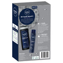 Nivea Mens Deep Be Game Ready 2 Piece Gift Set (Shower Gel 500ml and Deodorant 250ml)
