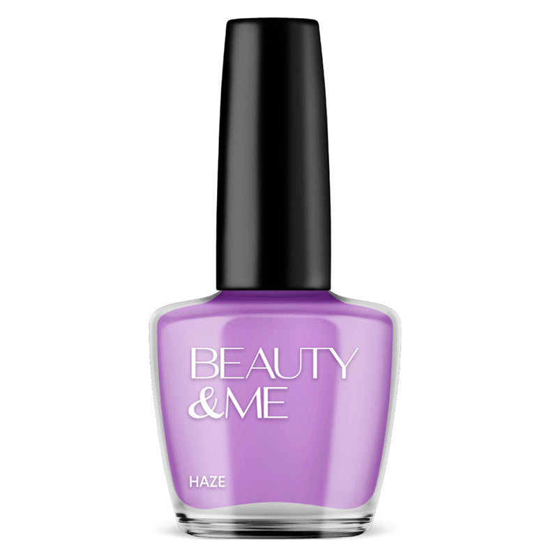 Beauty & Me Nail Polish 12ml - 101 'Haze' Light Purple