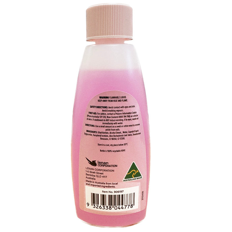 Beauty & Me Nail Polish Remover - Acetone Free 125ml back