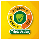 Berocca Immune Daily Defence Vitamin C, D and Zinc, Blackcurrant Flavoured Effervescent Tablets 30 Pack