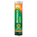 Berocca Immune supplement tube on a white background