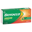 Berocca Immune Daily Defence Vitamin C, D and Zinc, Orange Flavoured Effervescent Tablets 30 Pack