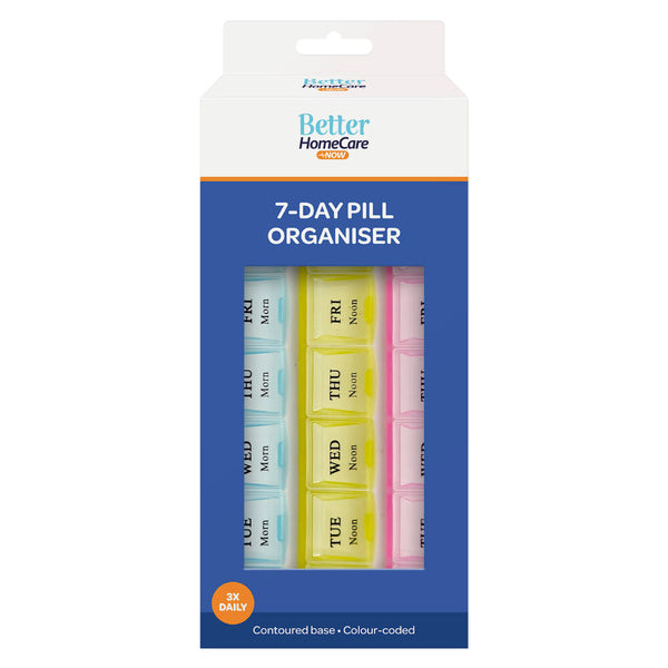 Better Home Care Now 7 Day Pill Organiser 3x Daily