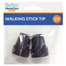 Packaging of walking stick tips with 'Better Home Care Now' branding.