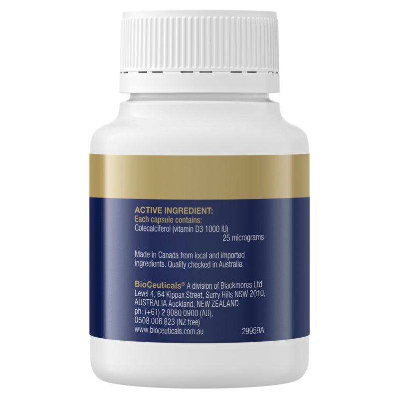 Bioceuticals D3 Capsules 60 Soft Capsules