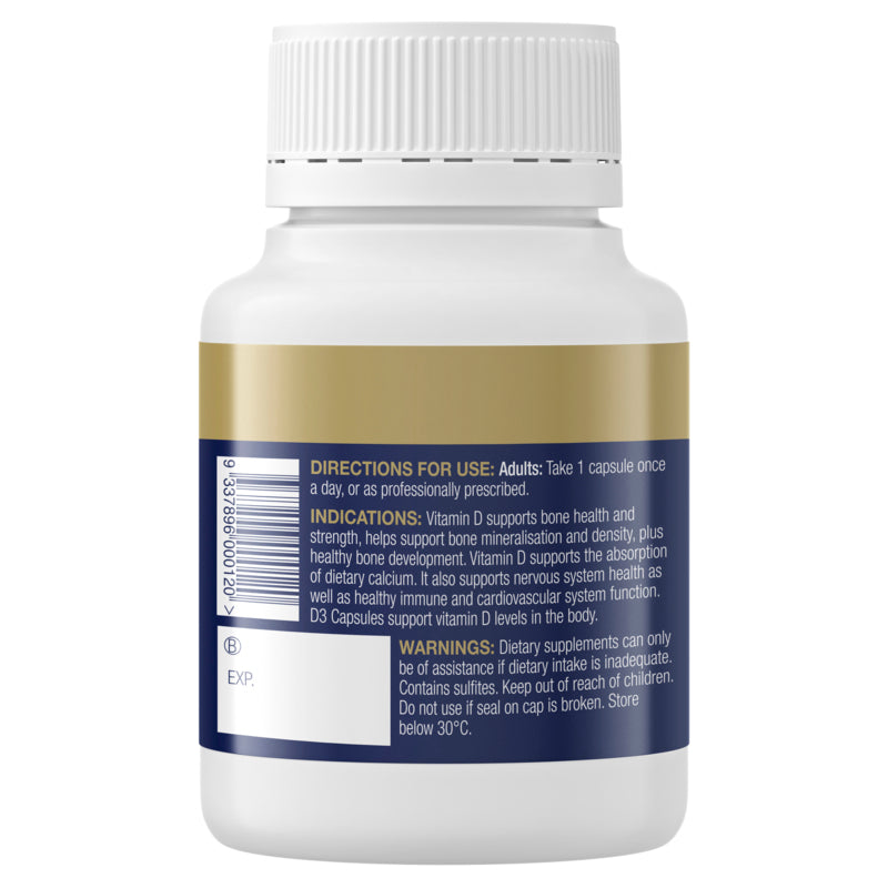 Bioceuticals D3 Capsules 60 Soft Capsules