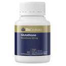 BioCeuticals Glutathione supplement bottle on a white background