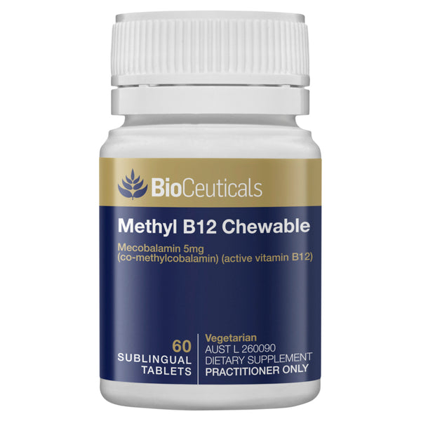 BioCeuticals Methyl B12 Chewable 60 Tablets