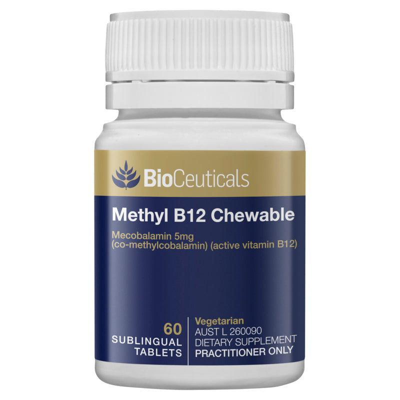 BioCeuticals Methyl B12 Chewable 60 Tablets