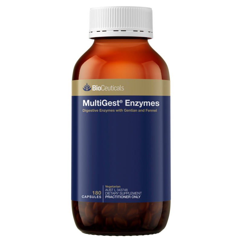 BioCeuticals MultiGest Enzymes 180 Capsules