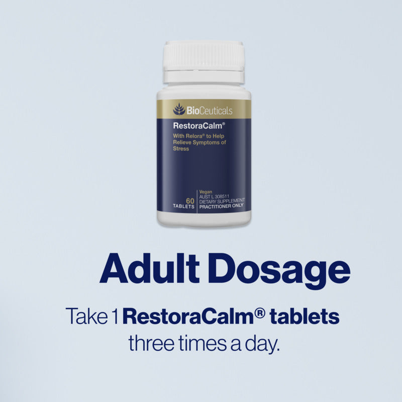 BioCeuticals RestoraCalm 60 Tablets