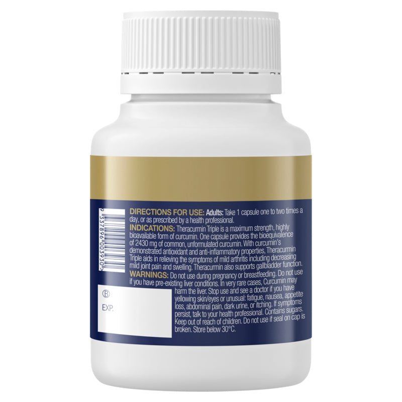 BioCeuticals Theracurmin Triple 60 Capsules