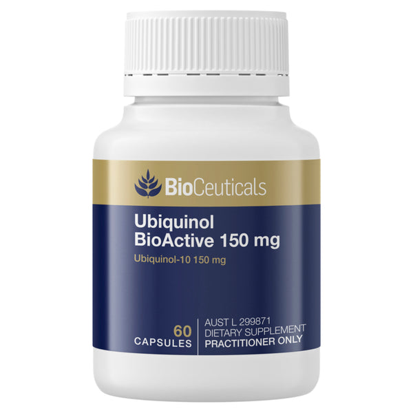 BioCeuticals Ubiquinol BioActive 150mg 60 Soft Capsules