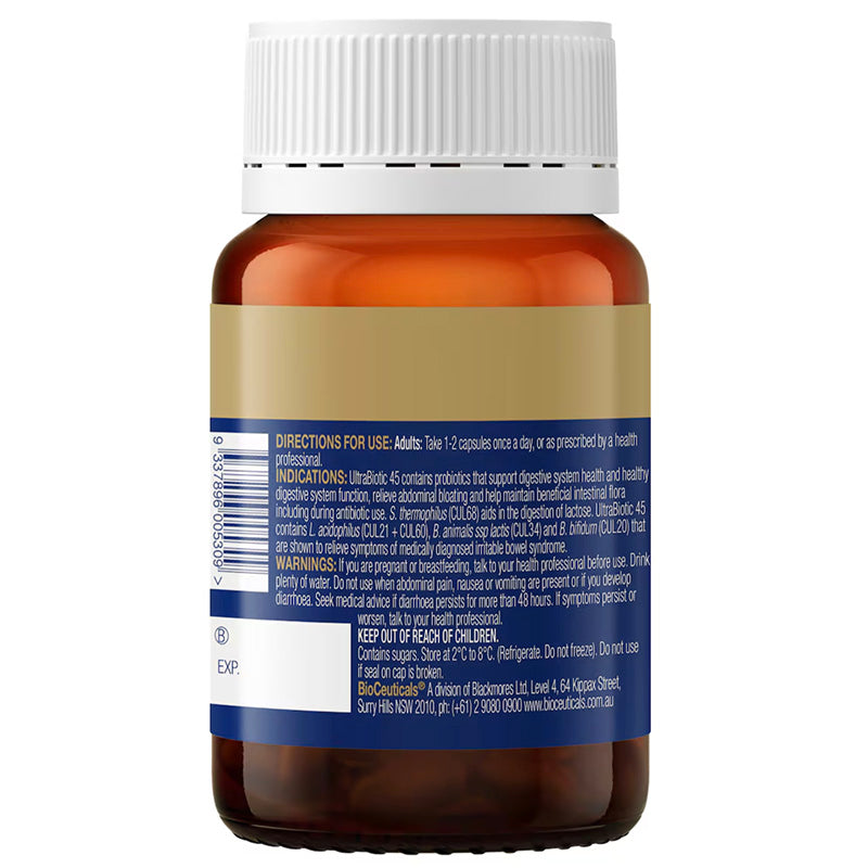 BioCeuticals UltraBiotic 45 30 Capsules