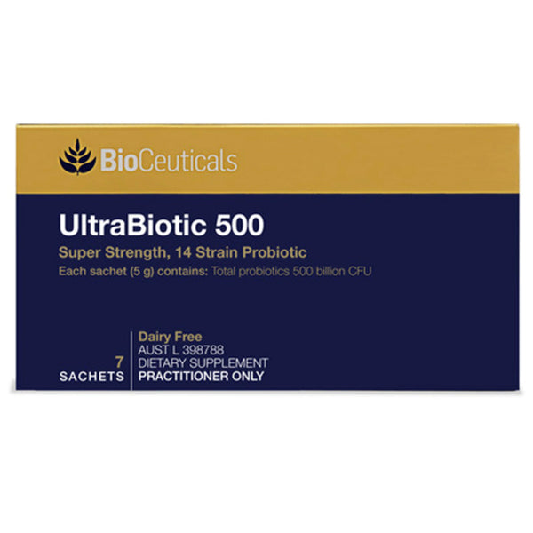 BioCeuticals UltraBiotic 500 7 Sachets (35g)